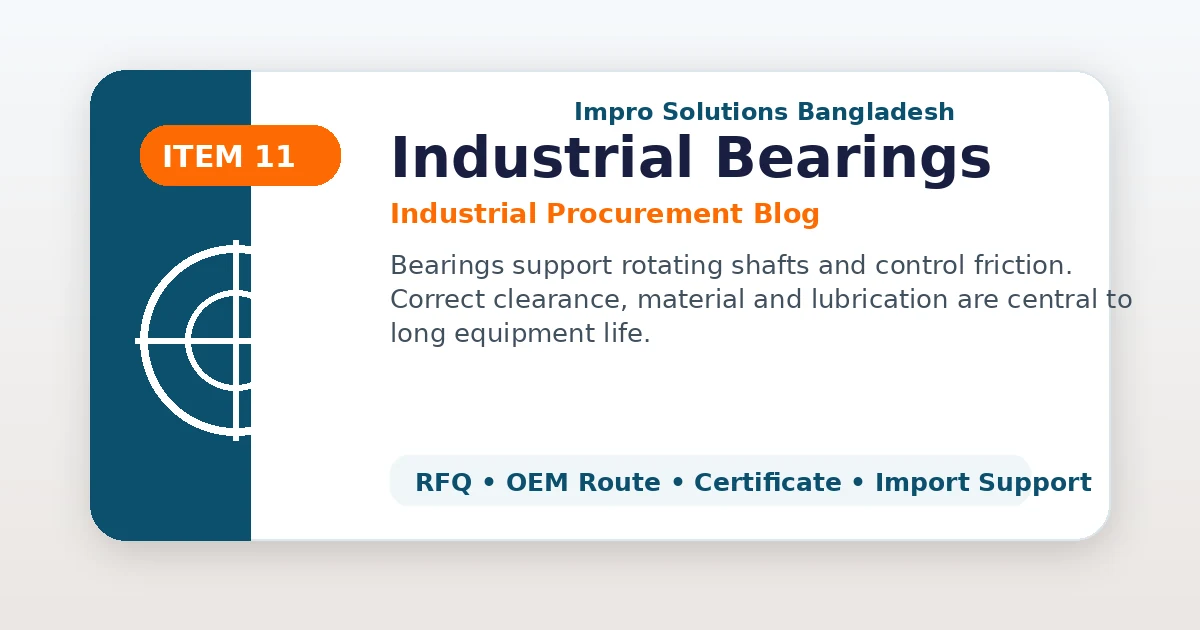 radial bearing thrust bearing power plant motor pump gearbox