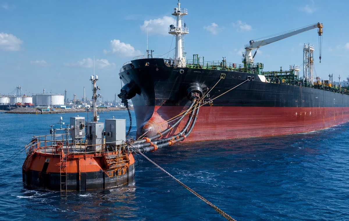 Industrial logistics and process environment representing purchase order and document expediting